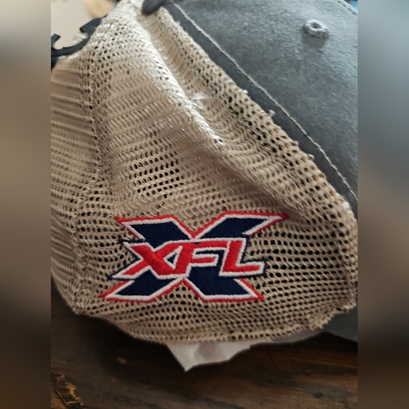 LA WILDCATS XFL '47 MVP Adjustable Baseball Hat, Gray / Tan, OSFM, NWT - Picture 2 of 7